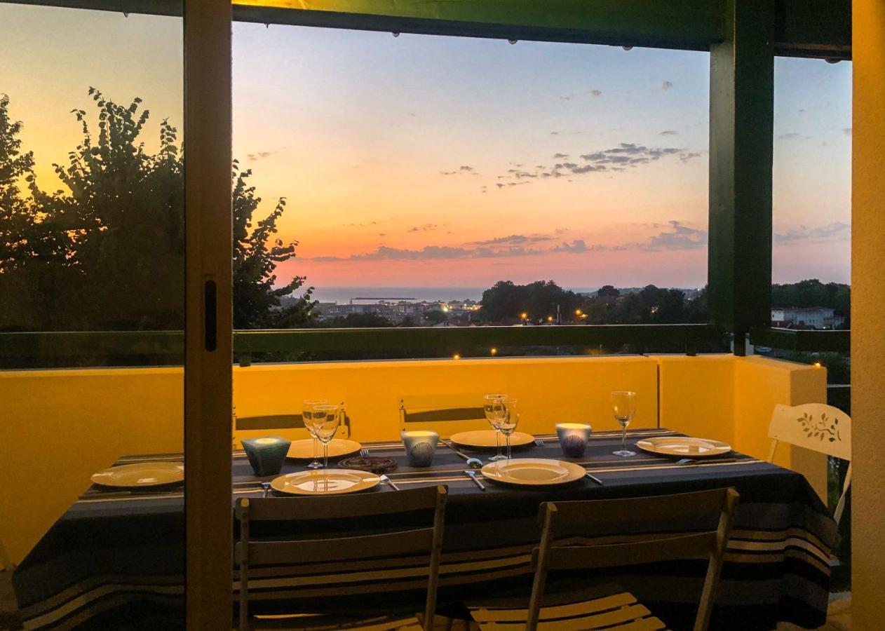 Ziburu Mendi - Appartement Calme, Vue Mer, Parking - WiFi Ciboure Exterior foto