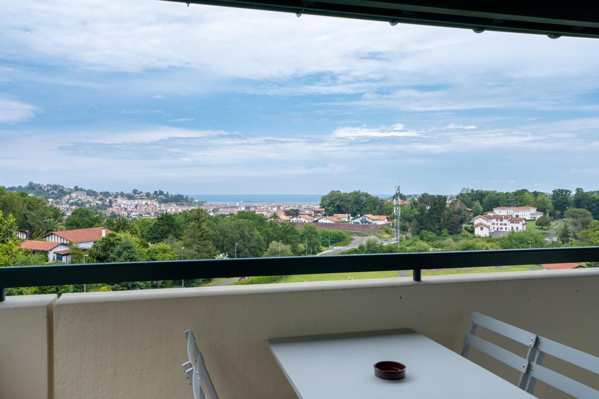 Ziburu Mendi - Appartement Calme, Vue Mer, Parking - WiFi Ciboure Exterior foto